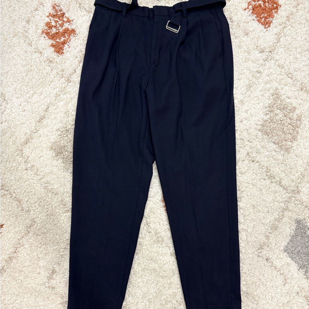 Reiss Dark Blue Men's Dress Pants